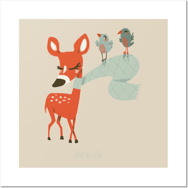 Dear Deer Wall Art by BabyKarot